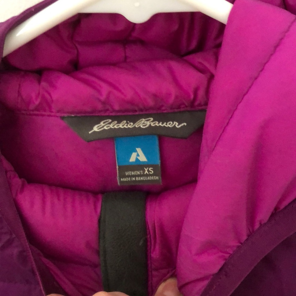 Eddie Bauer down coat xs - Picture 2 of 5
